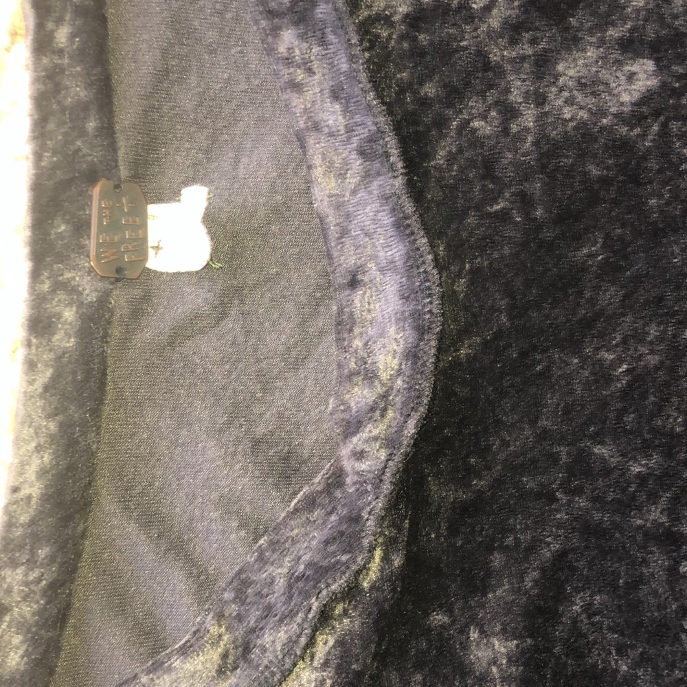 SOLD We The Free by Free People velour boatneck - Picture 3 of 8